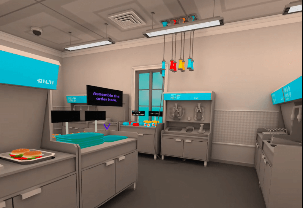 Restaurant 3D VR Visualization