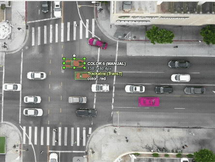 Image of object tracking using video annotation